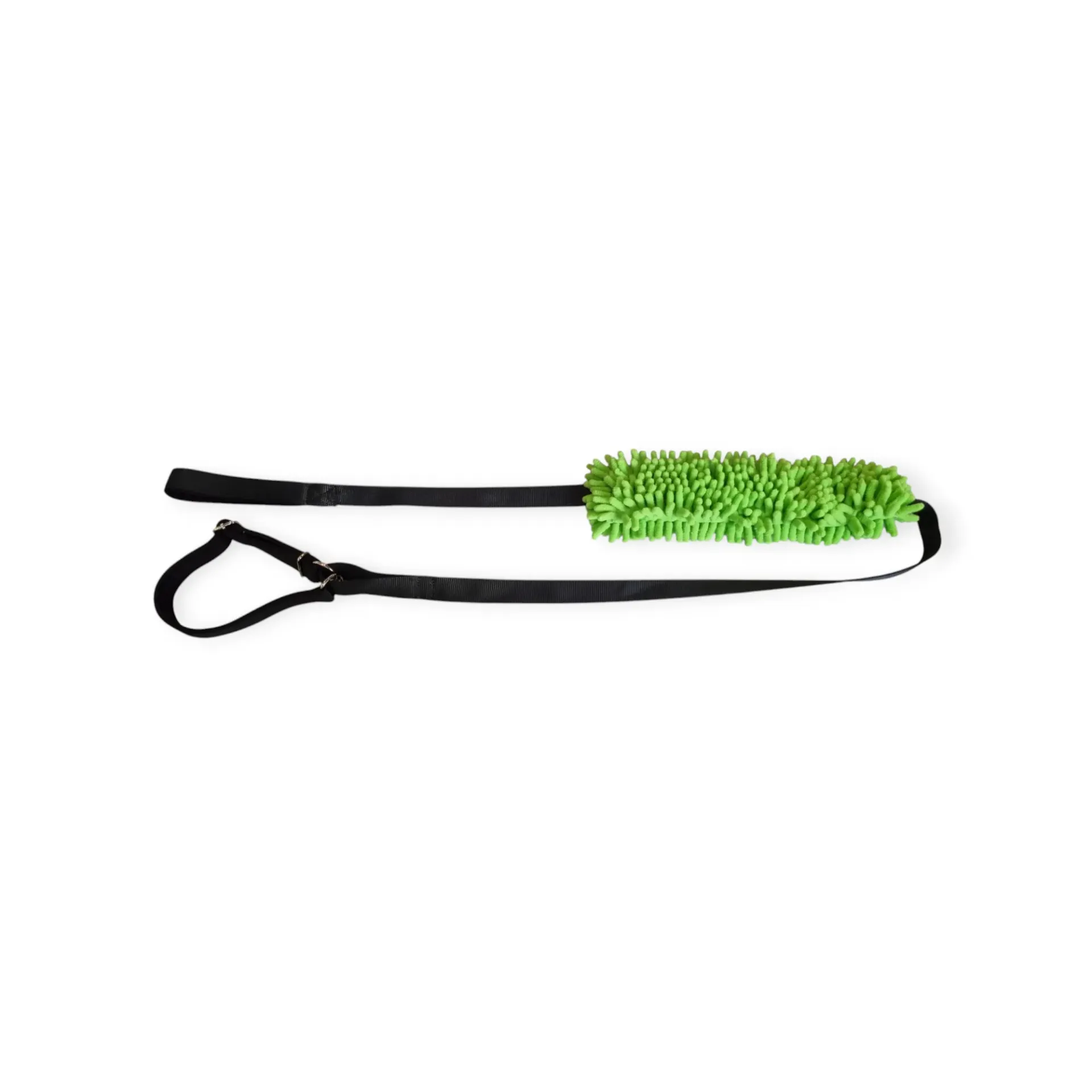 [L-SPR-91-05-S91] Sporty Leash (Green, Without bungee, Snaphook, nvt)